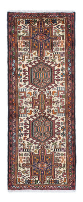 Tapis de couloir Tapis persan - Nomadic - 210 x 75 cm - beige