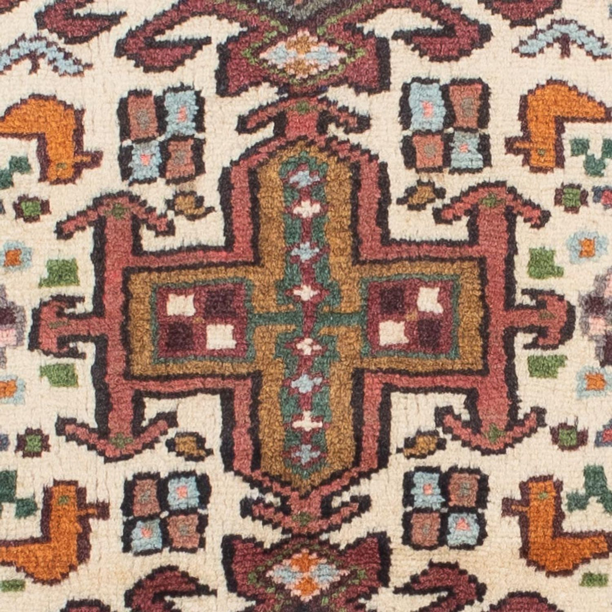 Tapis de couloir Tapis persan - Nomadic - 210 x 75 cm - beige