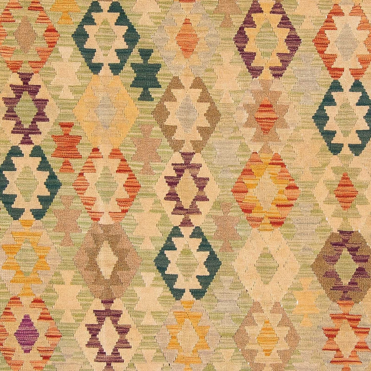 Tapis Kelim - Splash - 287 x 199 cm - beige