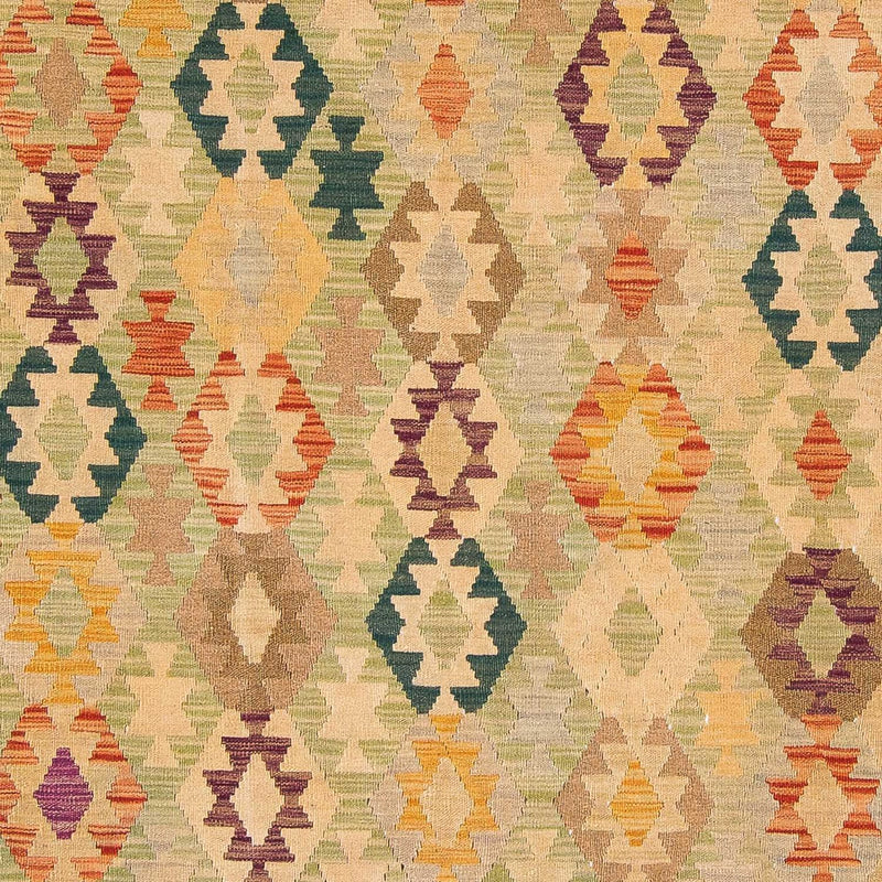 Tapis Kelim - Splash - 287 x 199 cm - beige