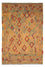 Tapis Kelim - Splash - 304 x 207 cm - marron