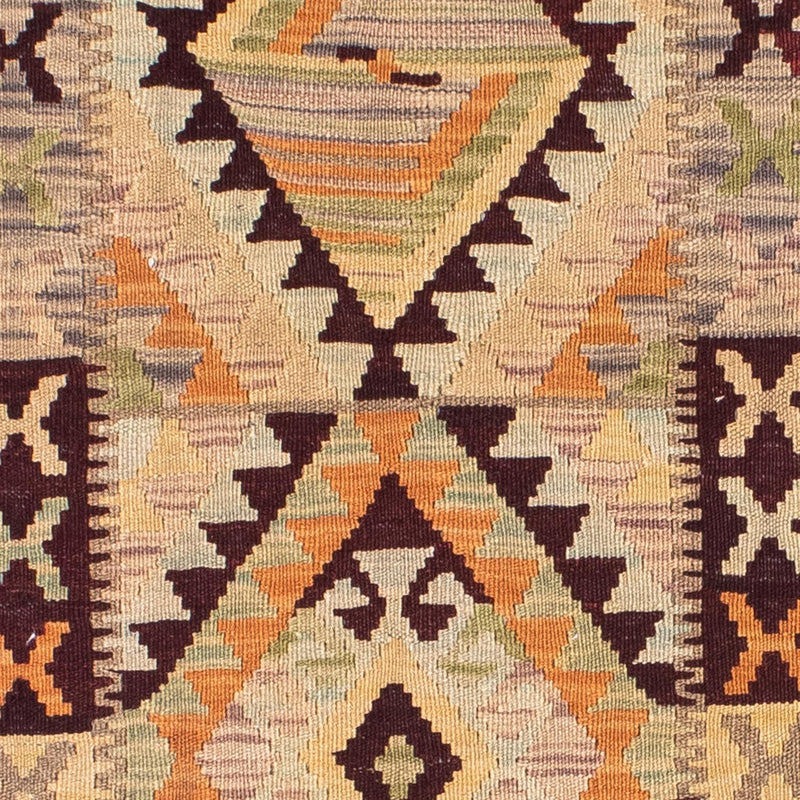Tapis de couloir Tapis Kelim - Oriental - 200 x 69 cm - beige