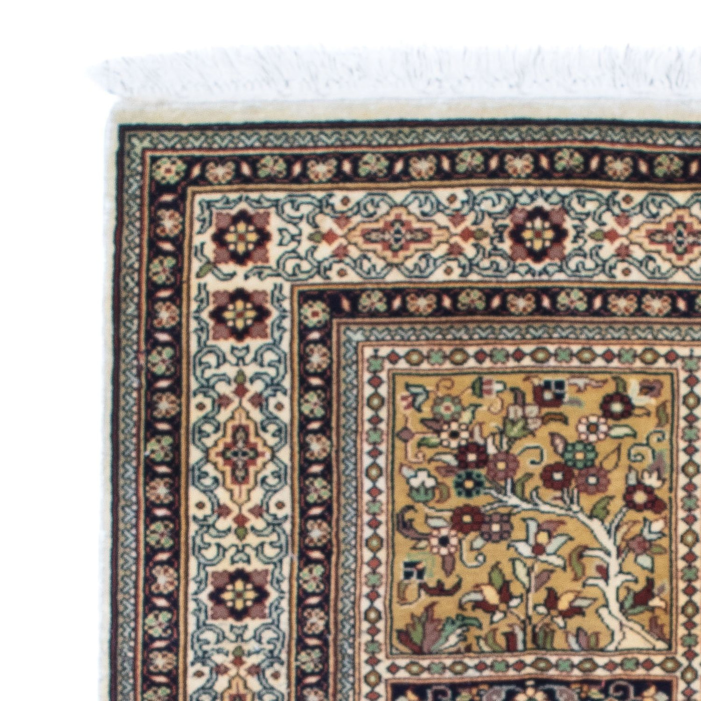Tapis en soie du Cachemire Tapis 100x74cm - Tapis oriental