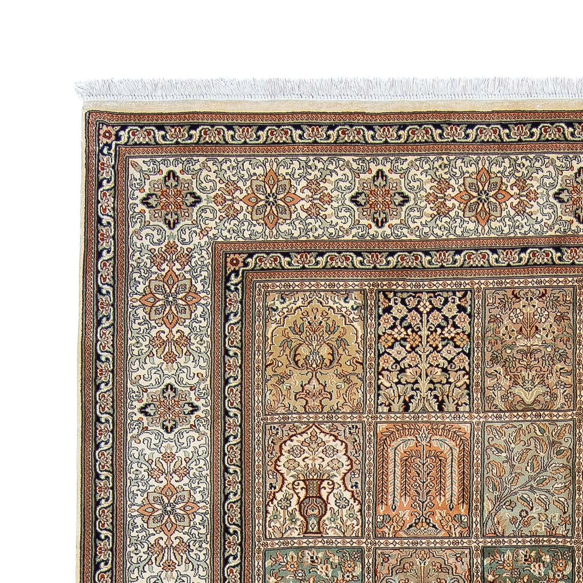 Tapis en soie du Cachemire Tapis 172x260cm - Tapis oriental