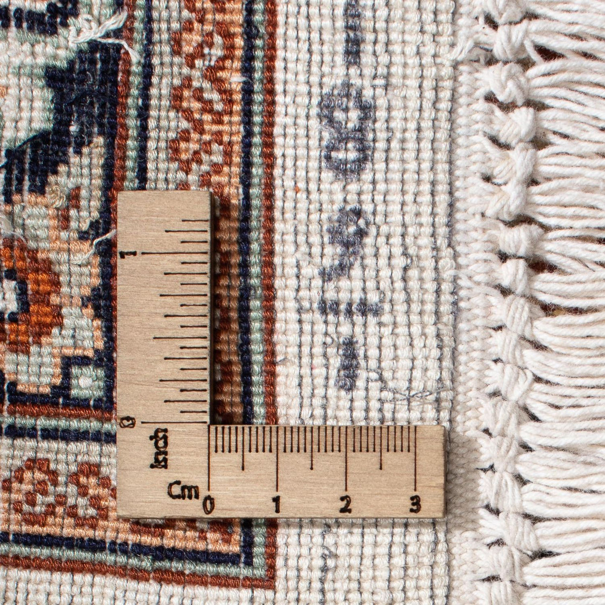 Tapis en soie - Soie du Cachemire - 260 x 172 cm - multicolore