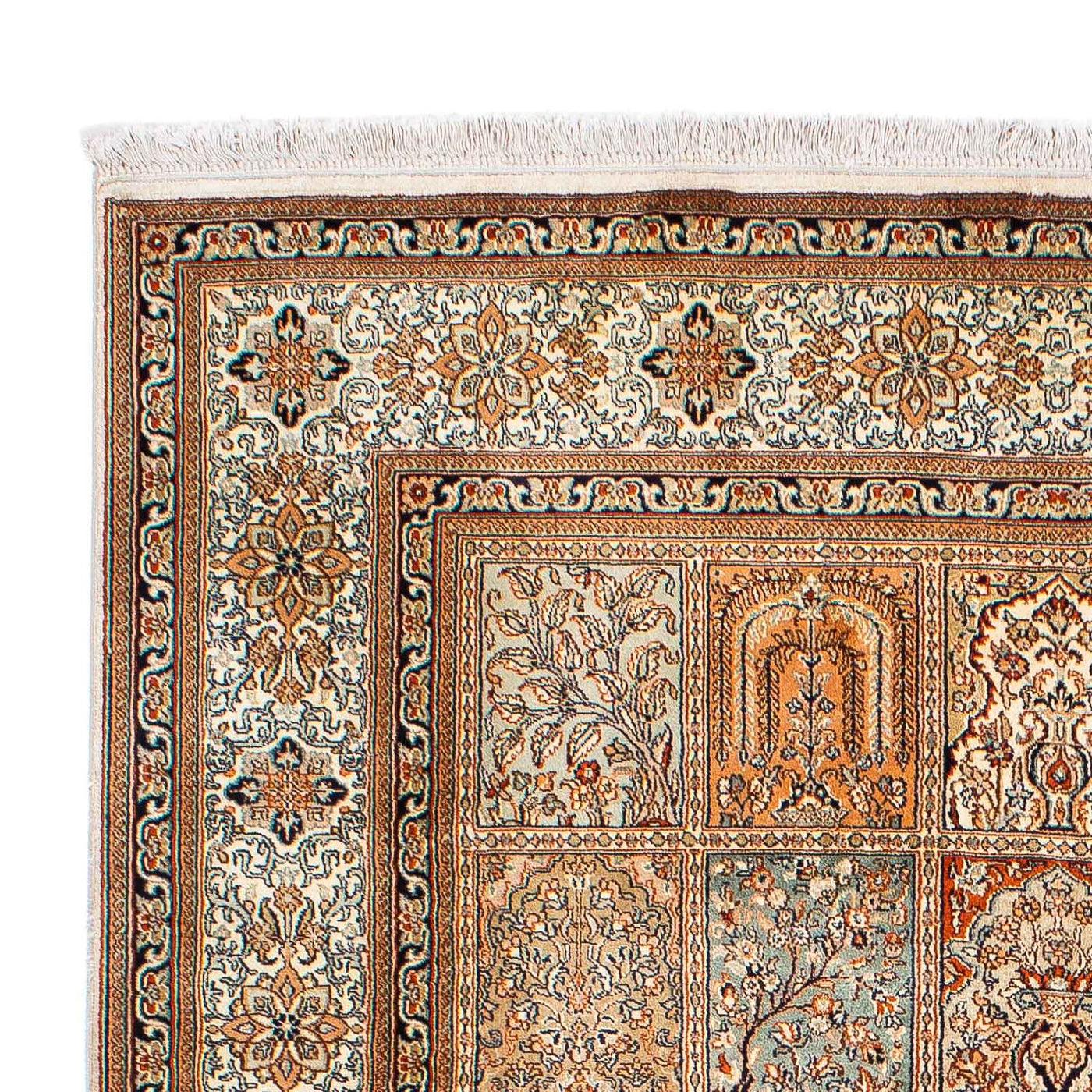 Tapis en soie du Cachemire Tapis 221x158cm - Tapis oriental