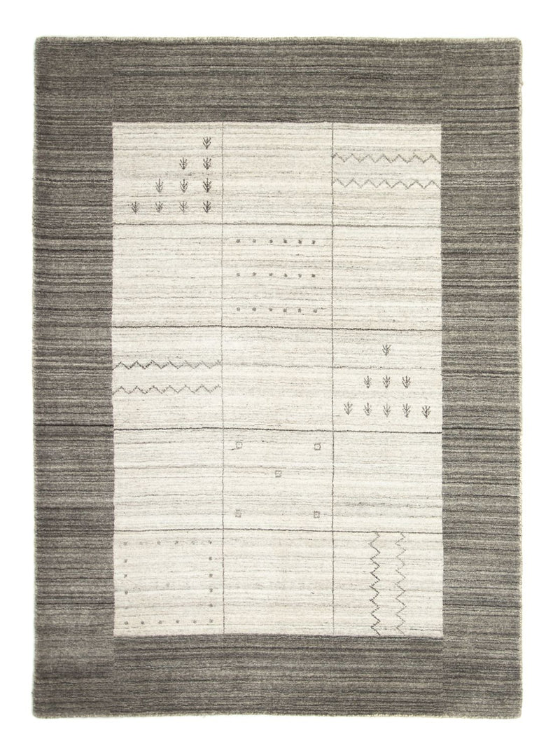 Tapis Gabbeh - Loribaft Persan - 200 x 140 cm - gris