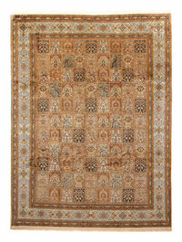 Tapis en soie - Soie du Cachemire - 325 x 249 cm - marron