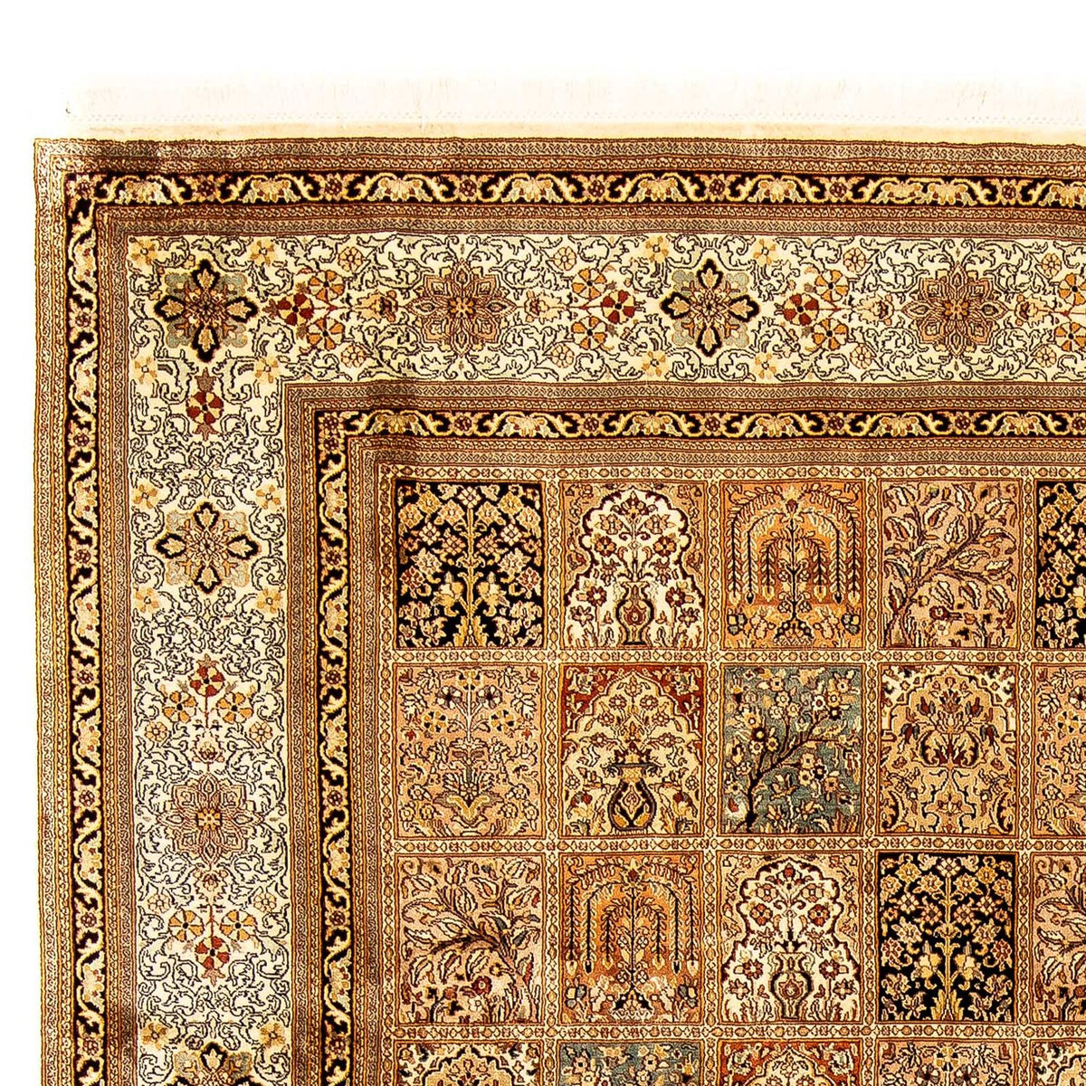 Tapis en soie du Cachemire Tapis 249x325cm - Tapis oriental