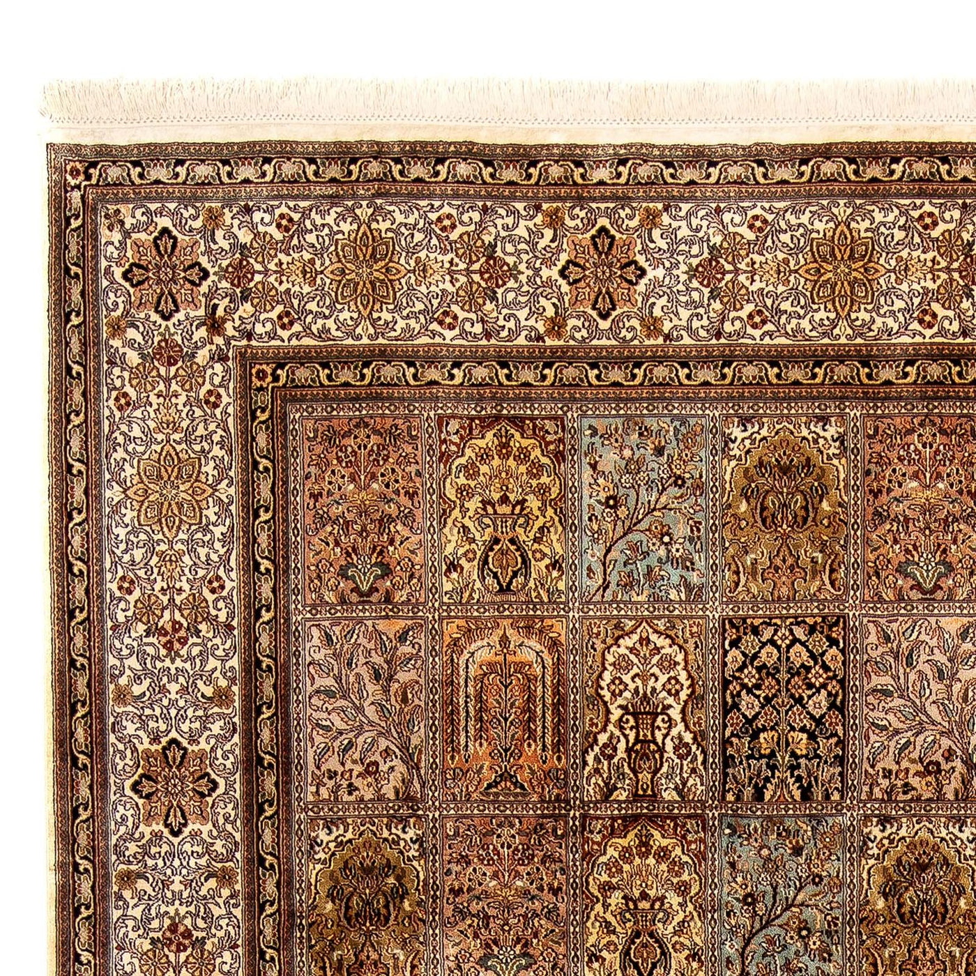 Tapis en soie du Cachemire Tapis 332x248cm - Tapis oriental