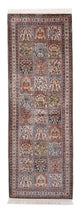 Tapis en soie du Cachemire Tapis 227x79cm - Tapis oriental