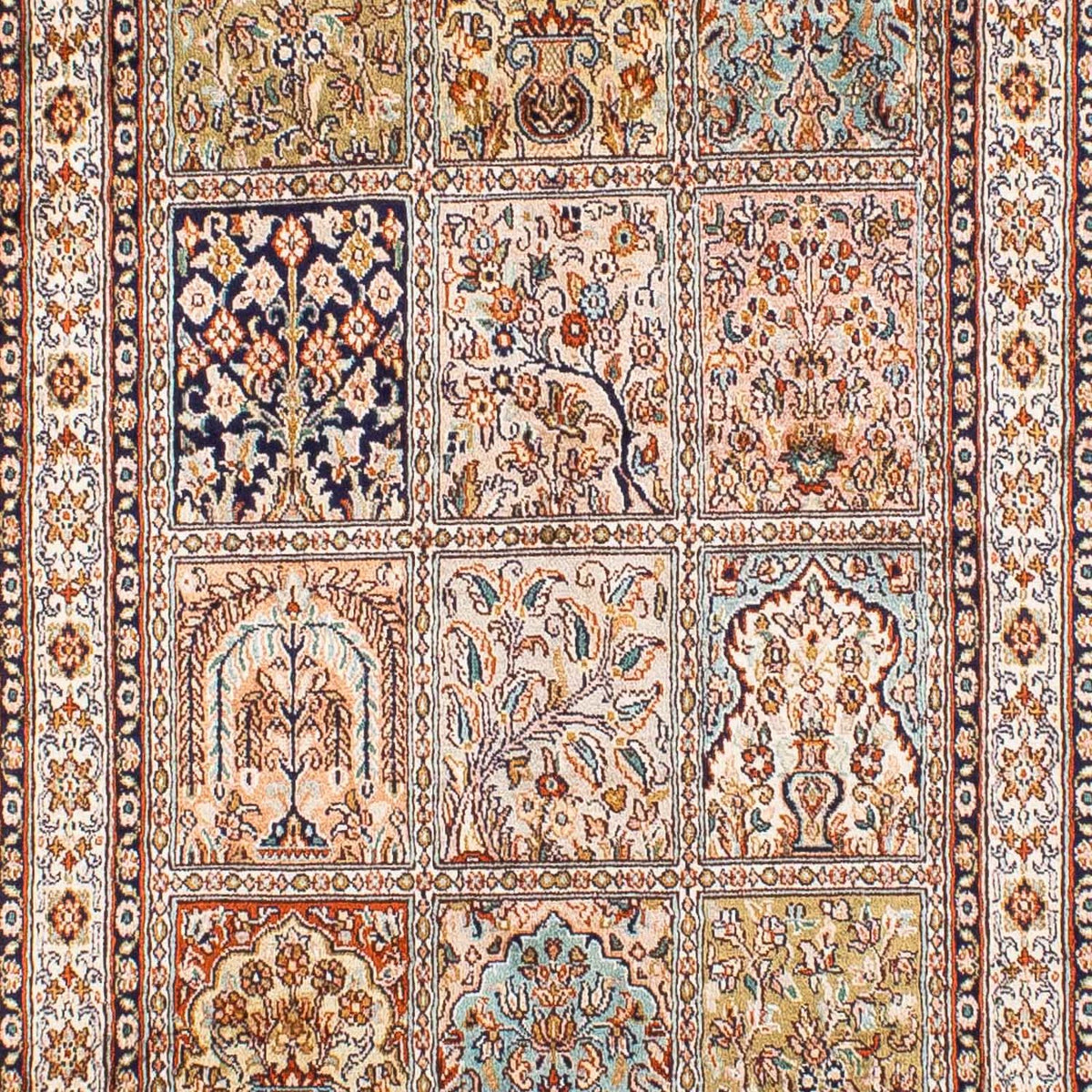 Tapis de couloir Tapis persan - Classique - 302 x 74 cm - multicolore