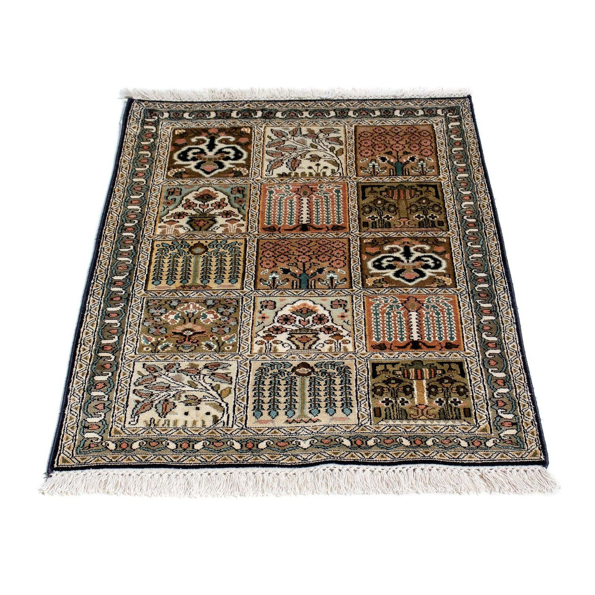 Tapis persan - Classique - 91 x 62 cm - multicolore