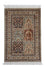 Tapis en soie - Soie du Cachemire - 93 x 63 cm - multicolore