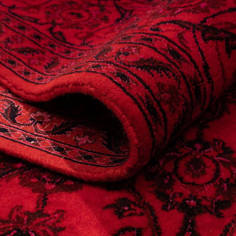 Tapis persan - Nain - 306 x 197 cm - rouge foncé
