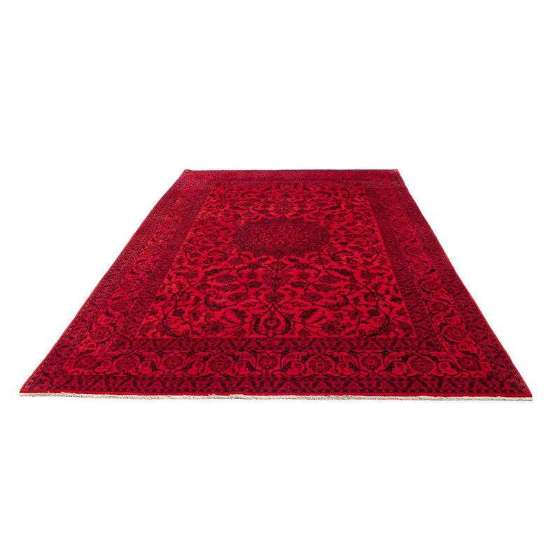 Tapis persan - Nain - 306 x 197 cm - rouge foncé