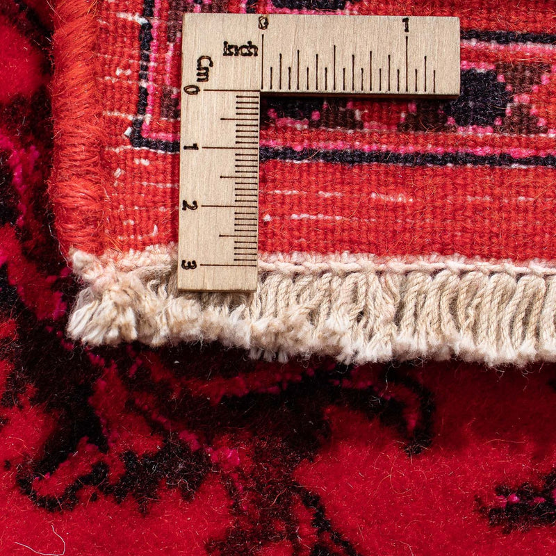 Tapis persan - Nain - 306 x 197 cm - rouge foncé