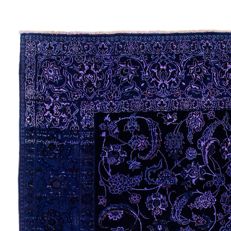 Tapis persan - Nain - 295 x 193 cm - bleu foncé