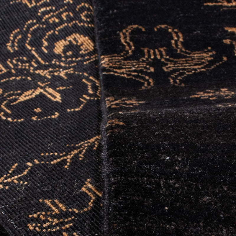 Tapis design - 297 x 210 cm - bleu foncé