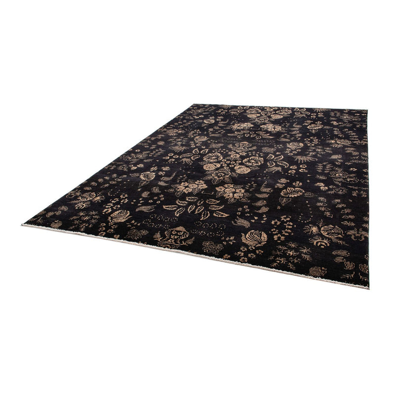 Tapis design - 297 x 210 cm - bleu foncé