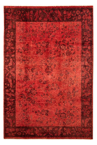 Tapis Ziegler - 296 x 206 cm - rouge foncé