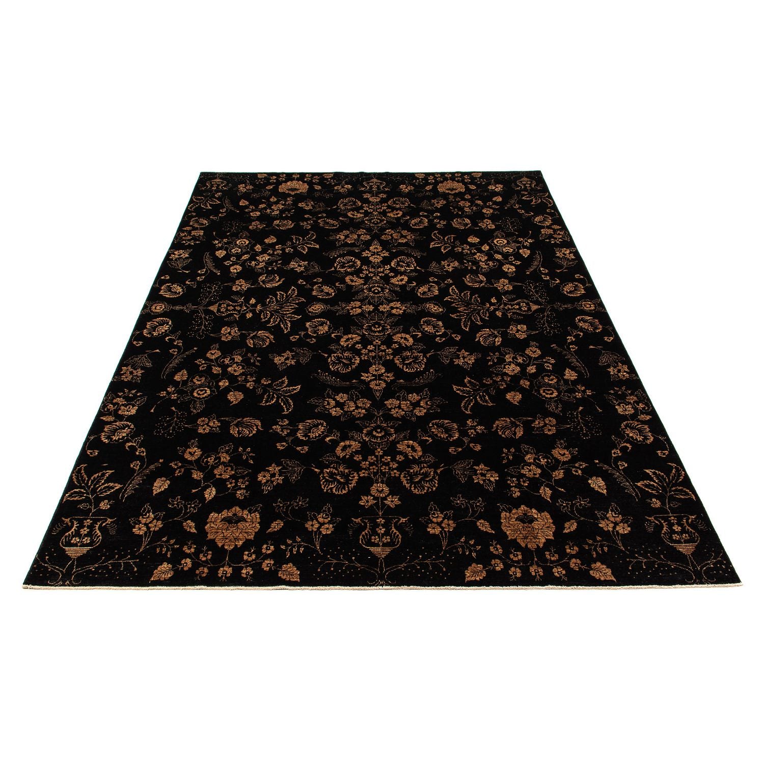 Tapis Ziegler - 381 x 294 cm - bleu foncé