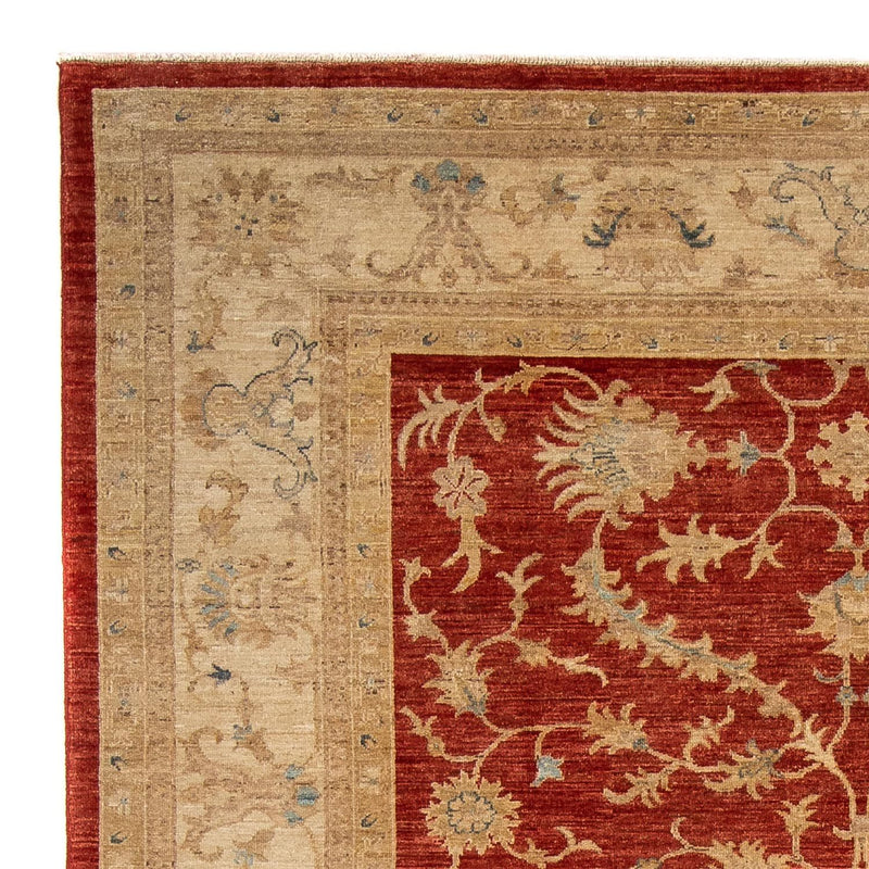 Tapis Ziegler - 285 x 203 cm - rouge foncé