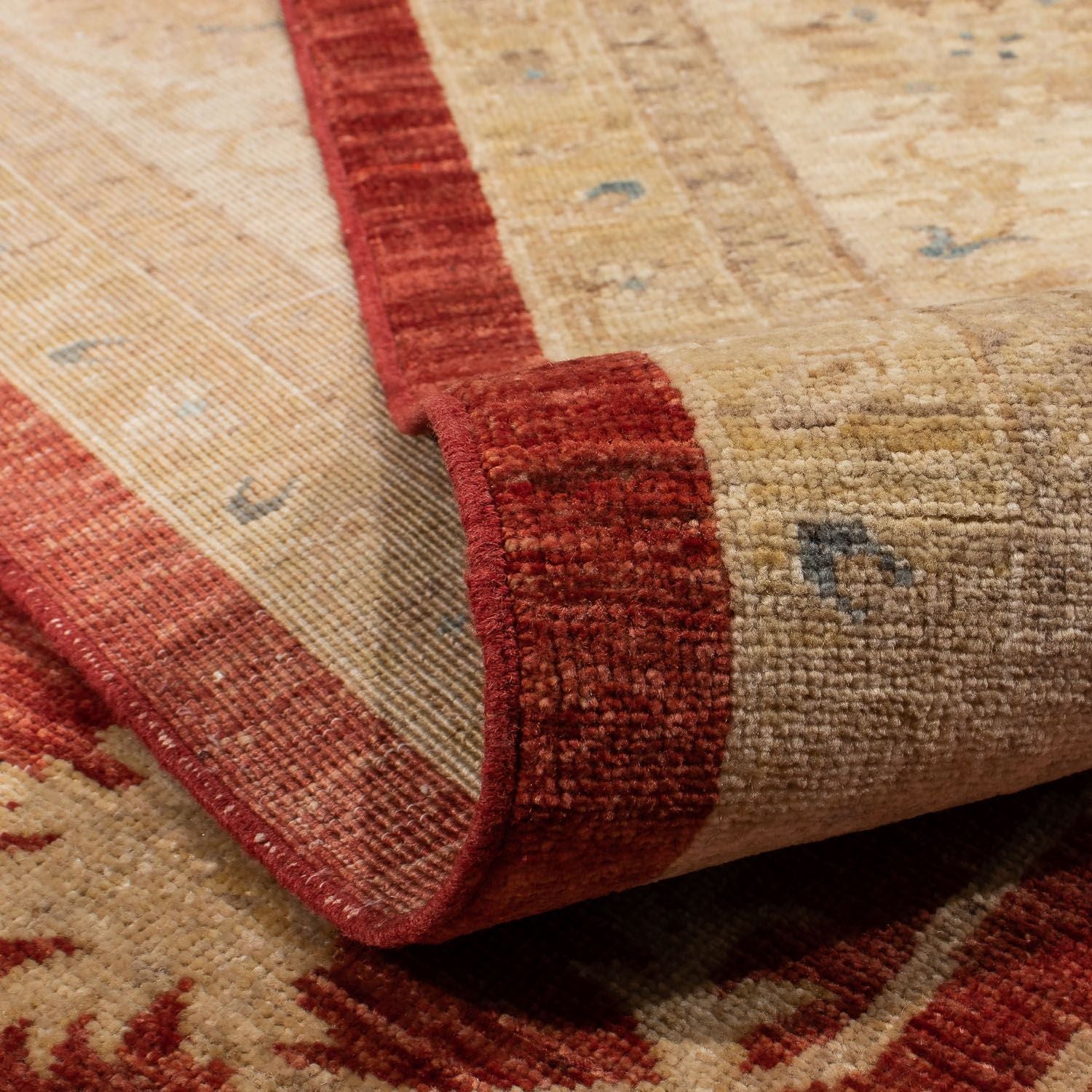 Tapis Ziegler - 285 x 203 cm - rouge foncé