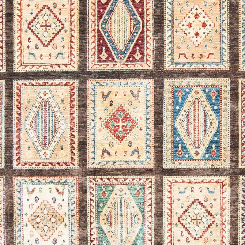 Tapis Ziegler - Bakhtiari - 311 x 252 cm - marron foncé