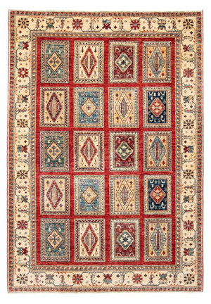 Tapis Ziegler - 243 x 174 cm - rouge foncé