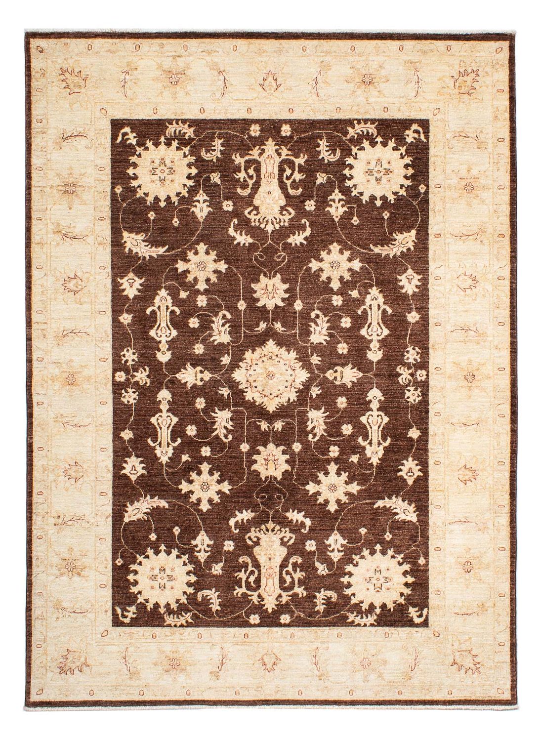 Tapis persan - Nomadic - 233 x 167 cm - marron