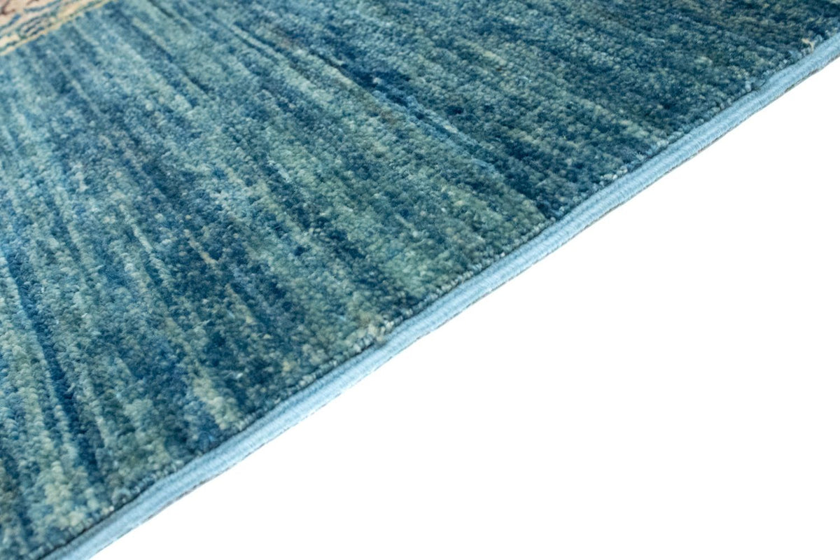 Tapis Ziegler - 209 x 145 cm - bleu de mer