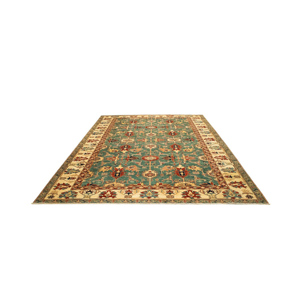 Tapis Ziegler - Kazak - 333 x 249 cm - vert
