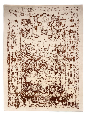 Tapis Népalais - 348 x 256 cm - beige