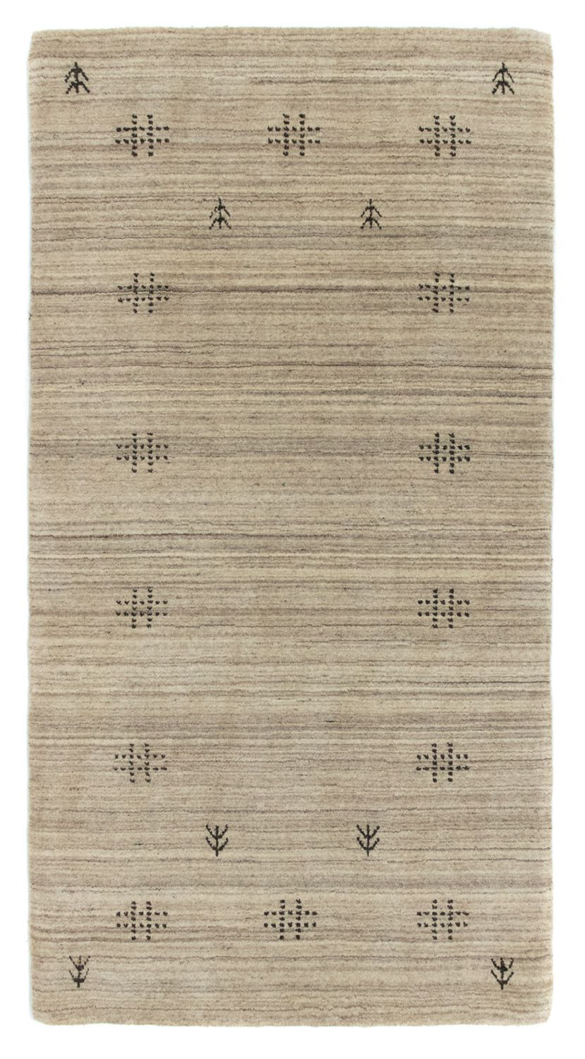 Tapis Gabbeh - Loribaft Persan - 140 x 70 cm - multicolore