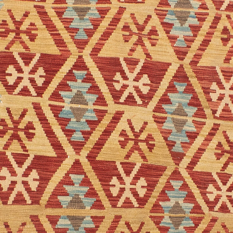 Tapis Kelim - Splash - 194 x 152 cm - multicolore