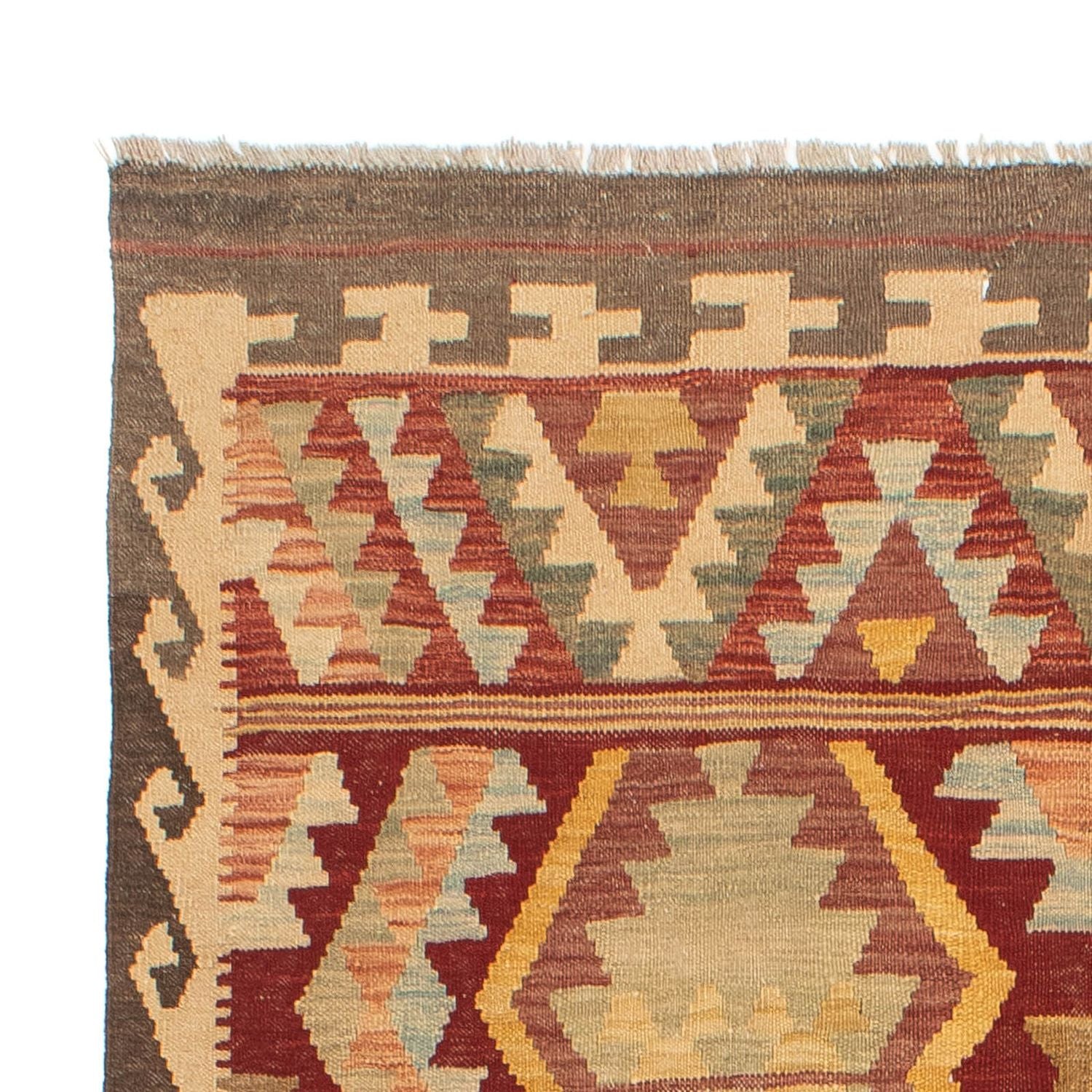 Tapis Kelim - Splash - 190 x 145 cm - multicolore