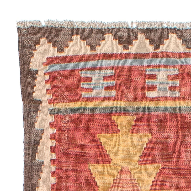 Tapis de couloir Tapis Kelim - Splash - 296 x 74 cm - multicolore