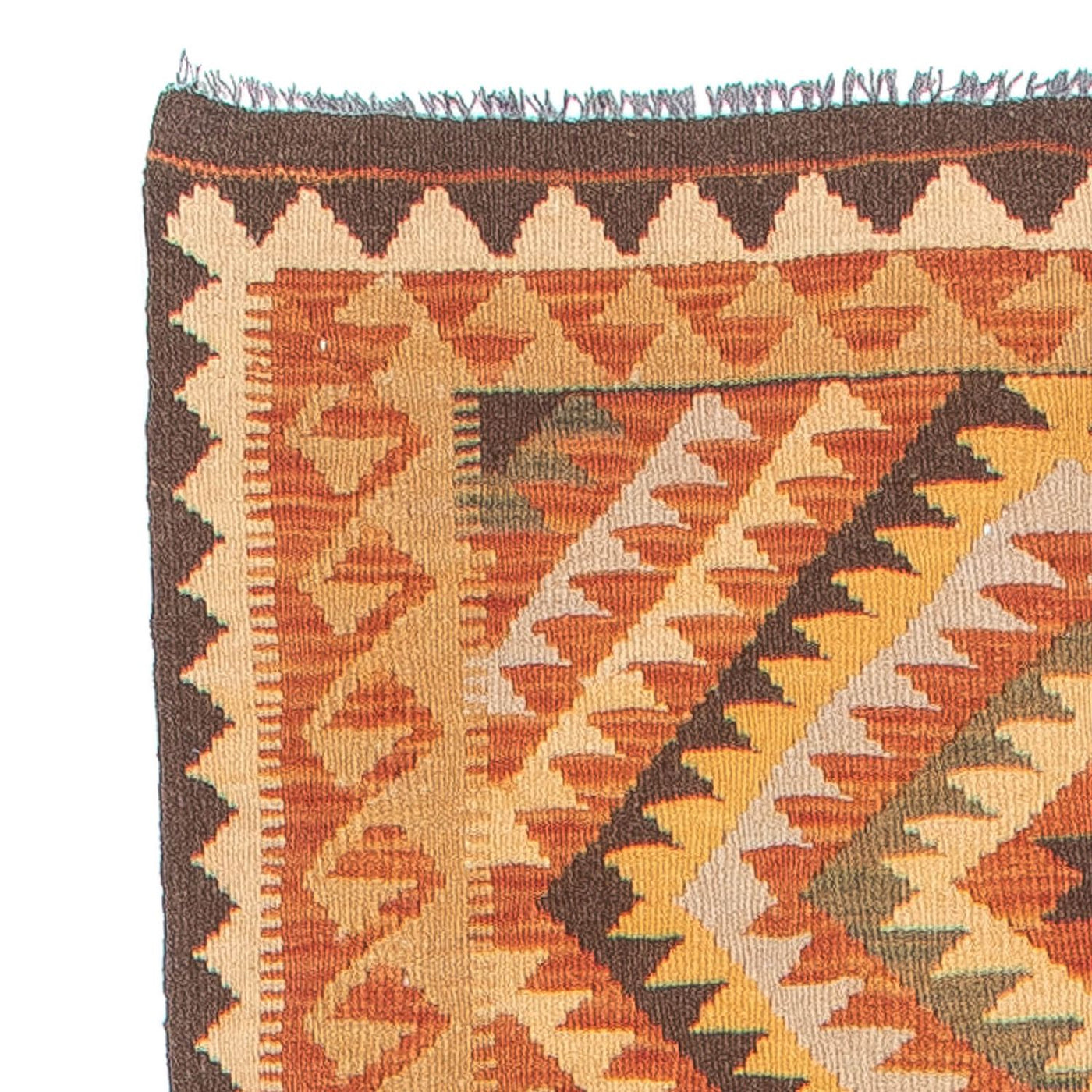 Kilim Maimana Tapis 394x76cm - Tapis en laine