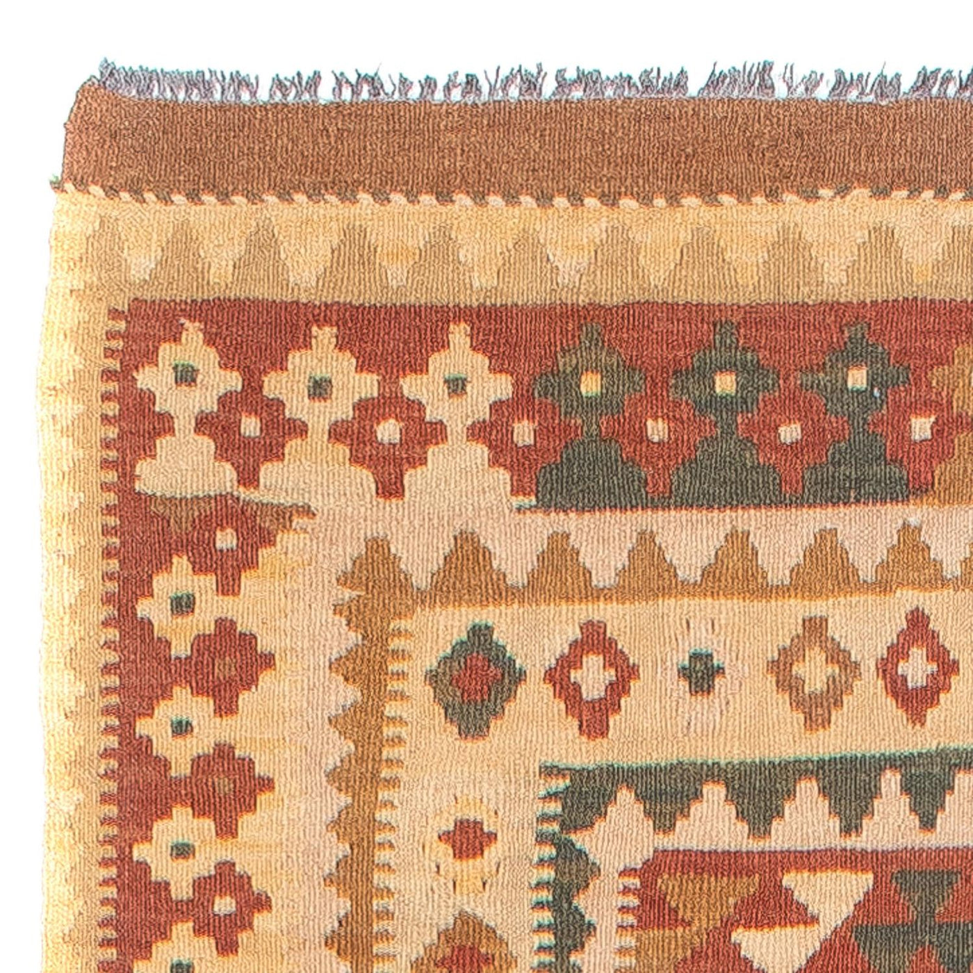 Kilim Maimana Tapis 371x88cm - Tapis en laine