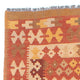 Tapis de couloir Tapis Kelim - Splash - 323 x 90 cm - rouge clair