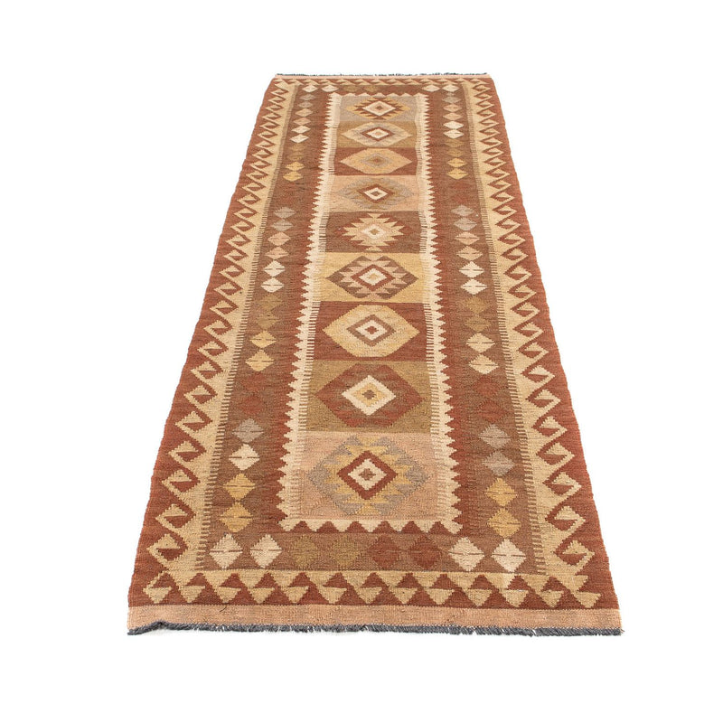 Tapis de couloir Tapis Kelim - Splash - 284 x 79 cm - multicolore