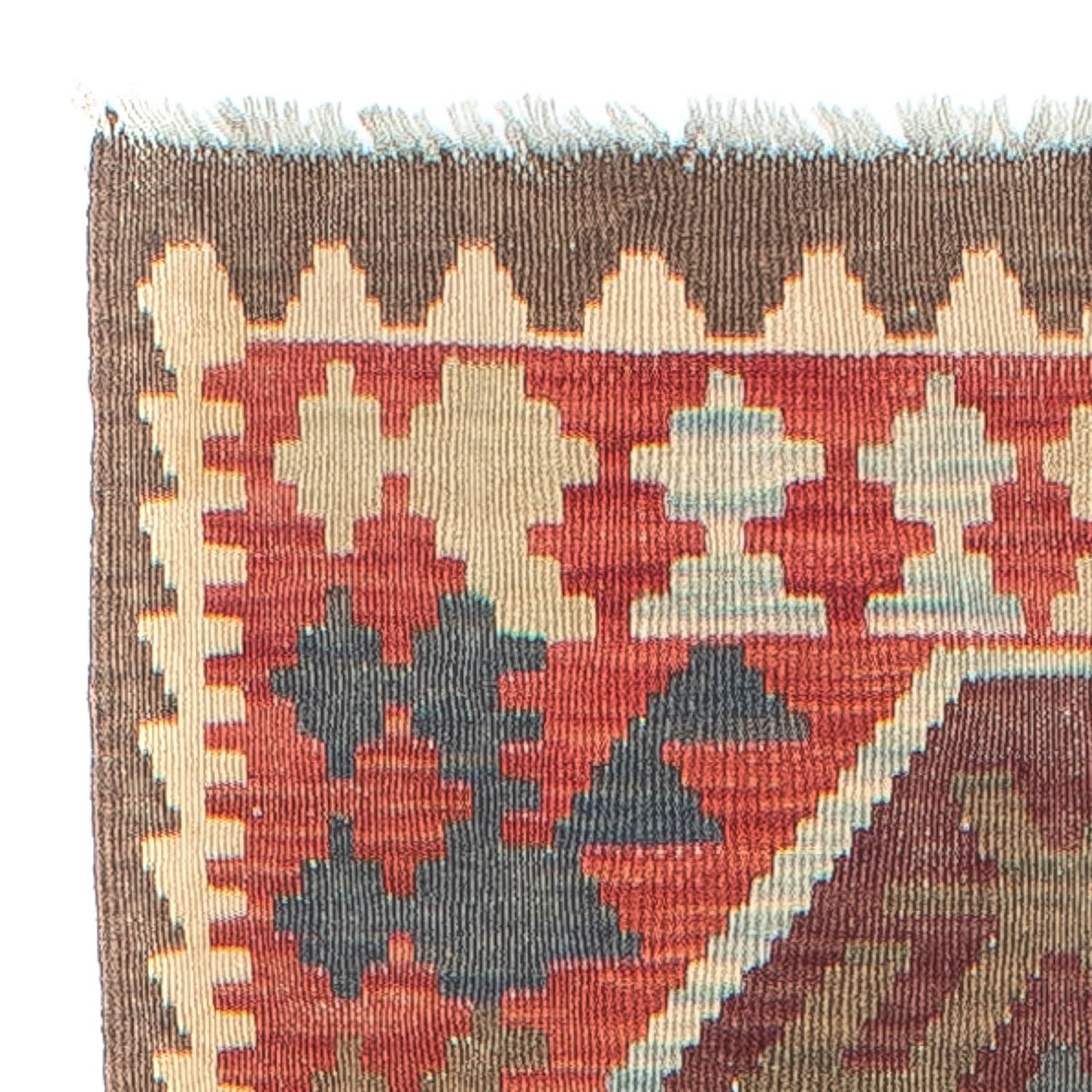 Tapis de couloir Tapis Kelim - Splash - 288 x 73 cm - multicolore