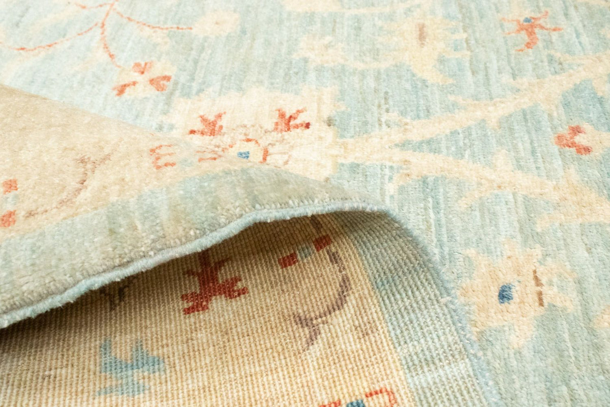 Tapis Ziegler - 186 x 125 cm - bleu clair