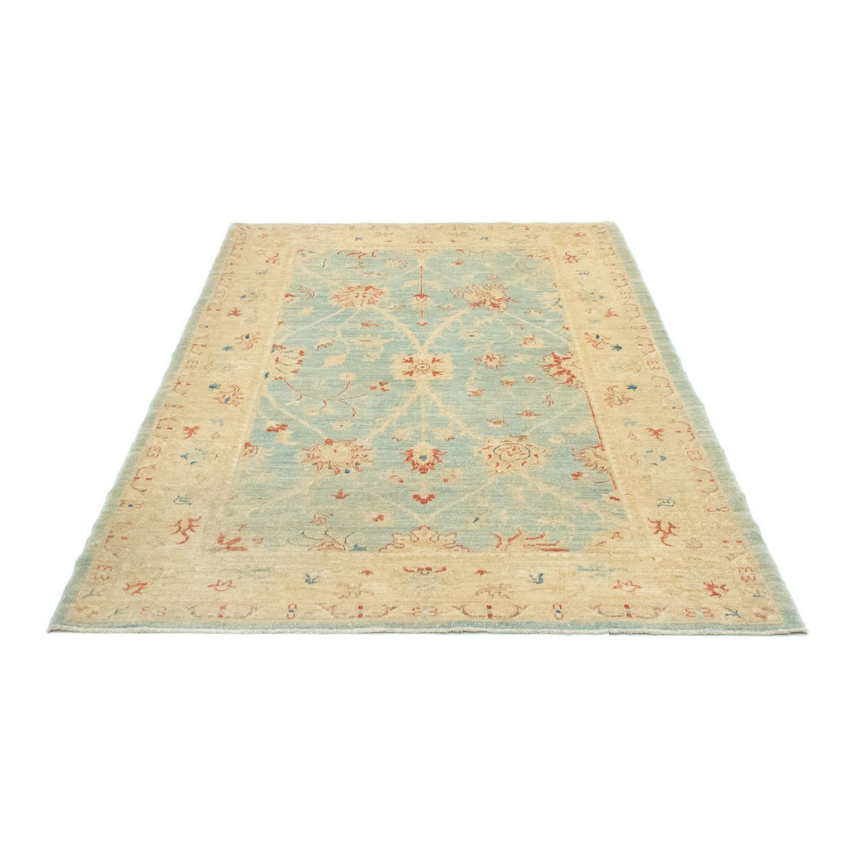 Tapis Ziegler - 186 x 125 cm - bleu clair