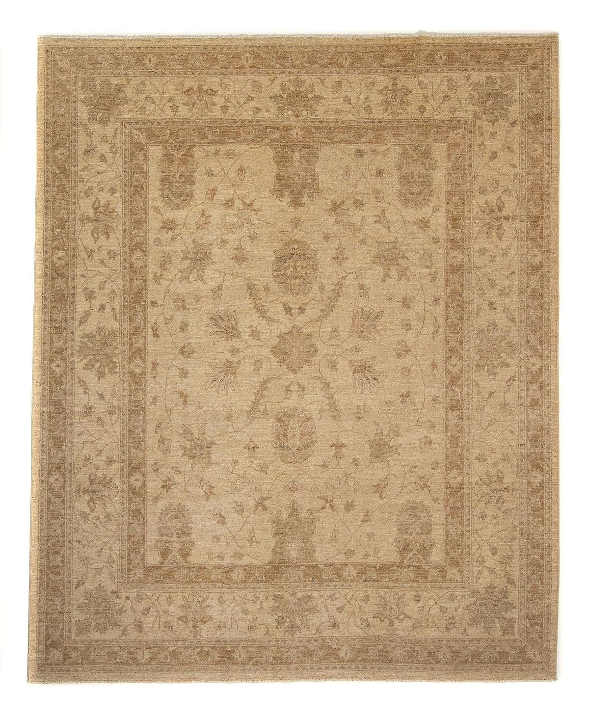 Tapis Ziegler - 288 x 247 cm - marron clair