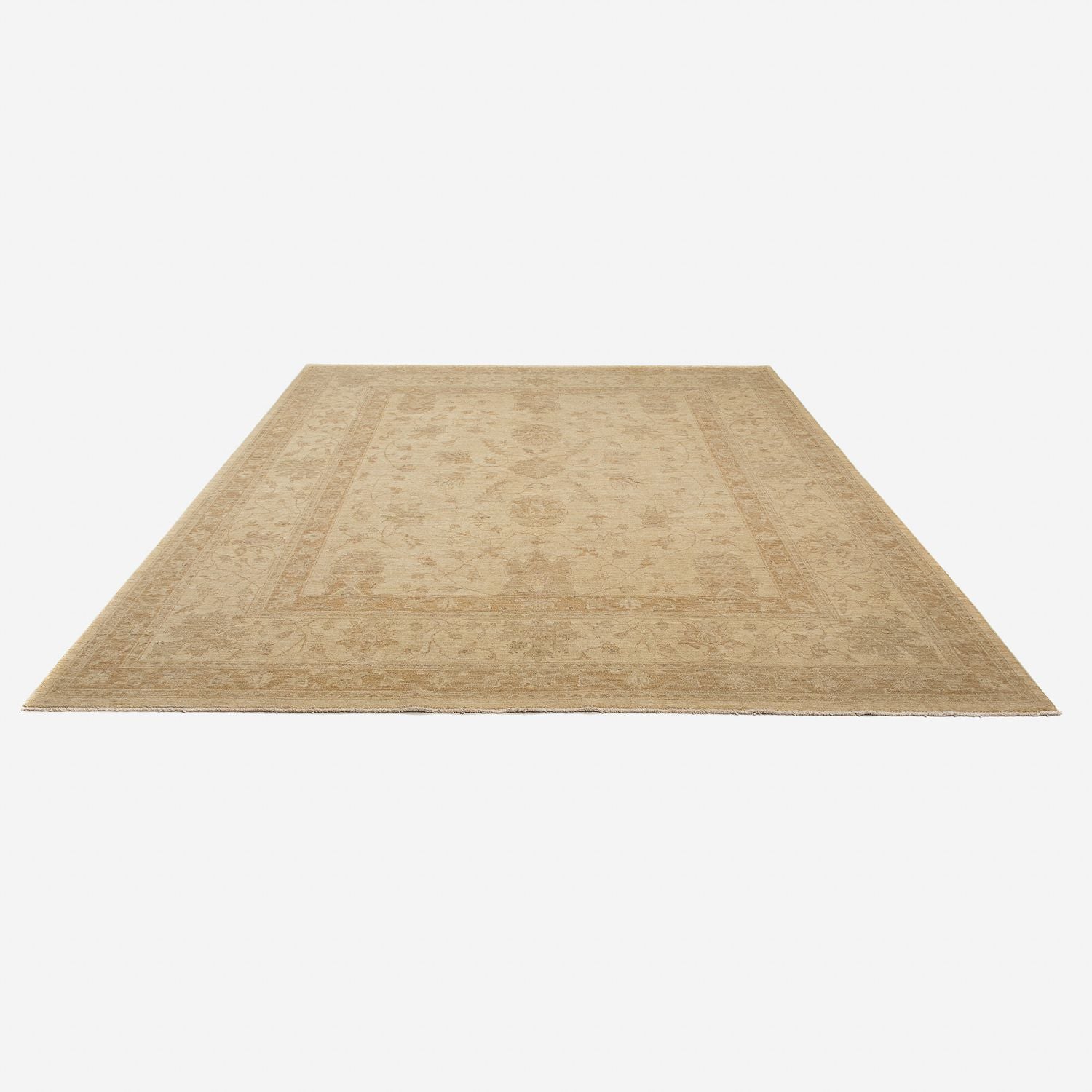 Tapis Ziegler - 288 x 247 cm - marron clair