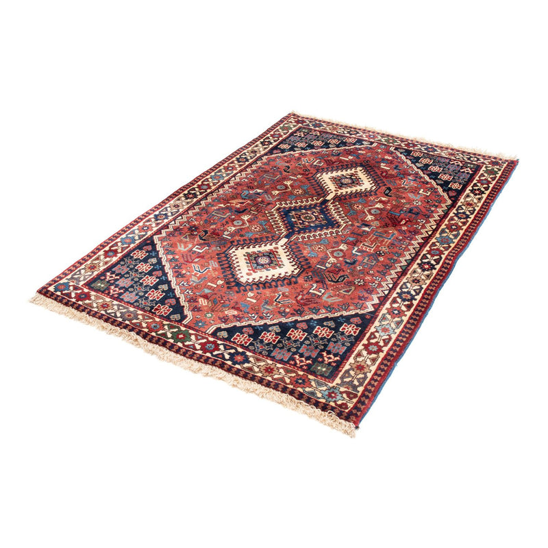 Tapis de couloir Tapis persan - Nomadic - 196 x 65 cm - rouge clair
