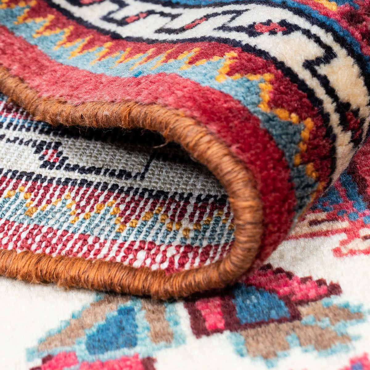 Tapis persan - Nomadic - 120 x 85 cm - rouge