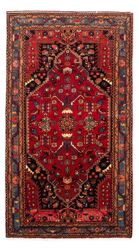 Tapis persan - Nomadic - 240 x 133 cm - rouge foncé